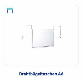 Gitterboxtaschen Drahtbuegel A6
